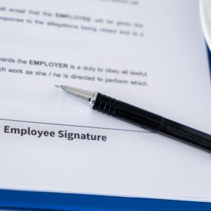 The signature area of a safety file to represent the cost of a safety file.