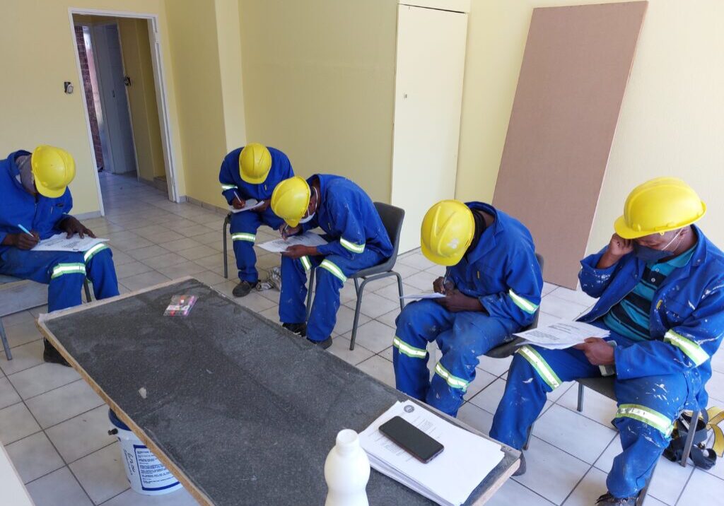 safety training done on-site